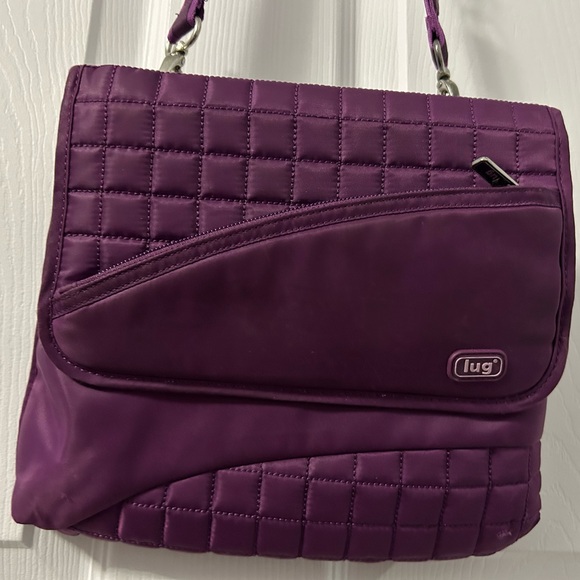 lug Handbags - Lug Crossbody Bag in Deep Purple